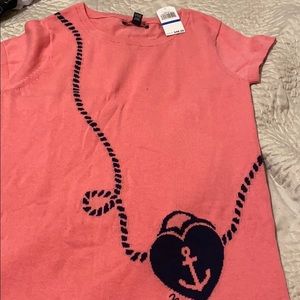 Nautical girl dress size XL/TG16 new